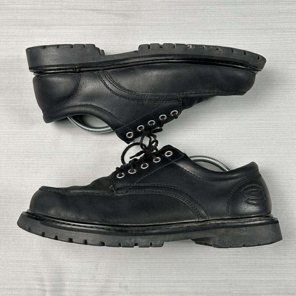 Skechers Jammers Cottonwood Men Size 10.5 Black Y2K Platform Grunge Chunky Shoes